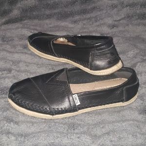 Toms espadrille - black - size 7